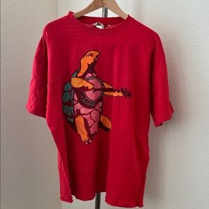 Grateful Dead  XL T-Shirt Terrapin Turtle Band Mended Distressed Well-LOVED